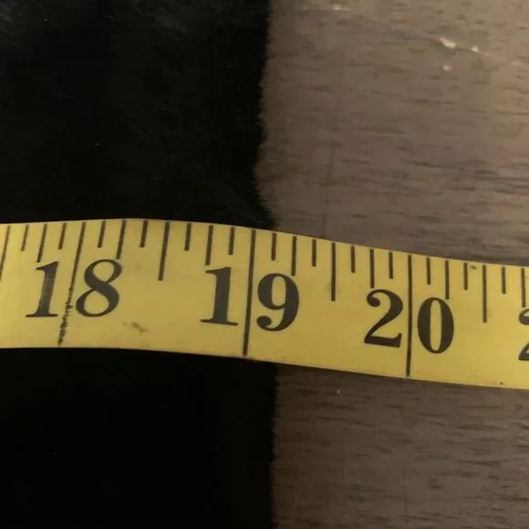 Cambridge Dry Goods Vest Womens  Large Faur Fur Vegan Fur Zip Front Soft Vintage - Picture 10 of 12